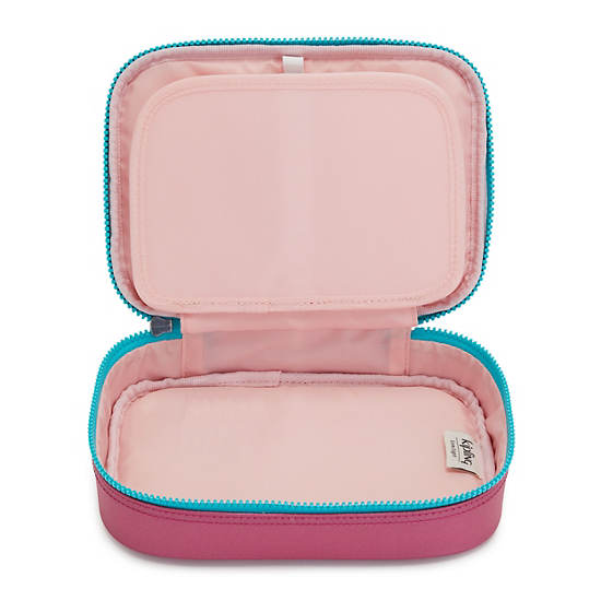 Kipling 100 Pens Metallic Case Tassen Roze | België 1182SG